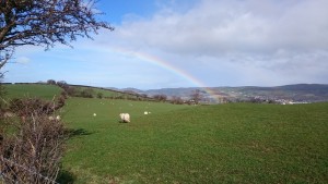 rainbow Conwy Valley