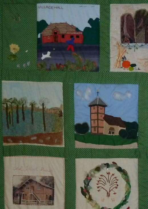 Quilt in the church