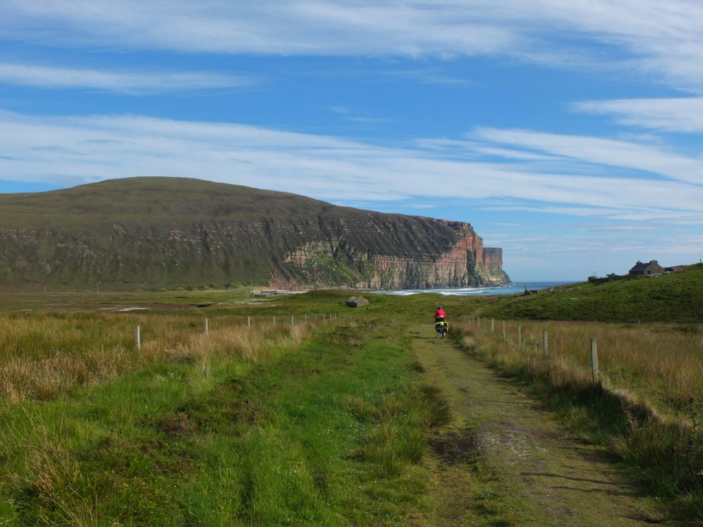 The track to the Bothy