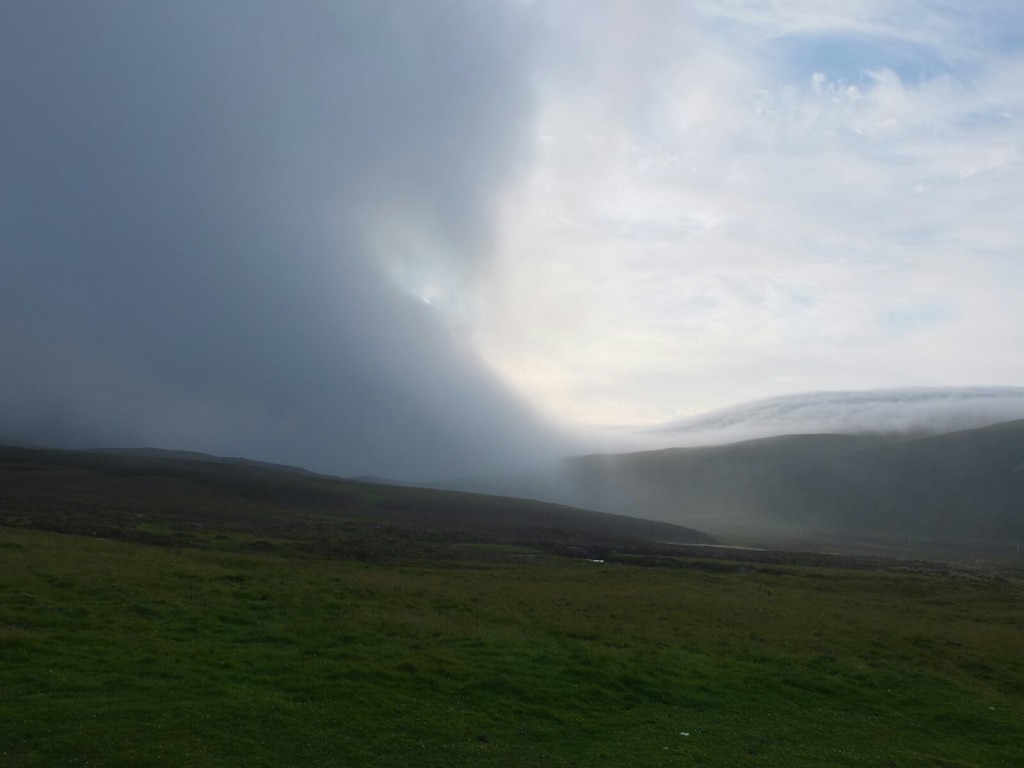 Early morning mist over Hoy 