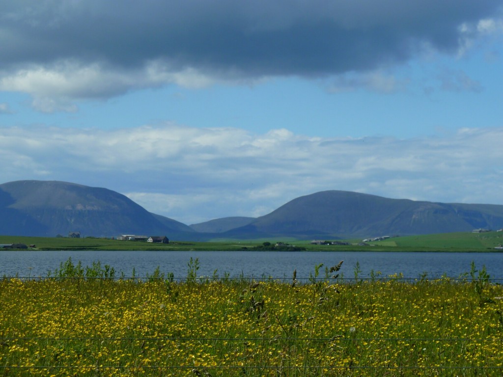 Hoy hills from Ring of Brodgar